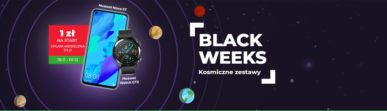Black Weeks w Plusie i Plushu, czyli czarny piątek trwa aż dwa tygodnie!