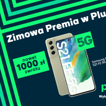 Zimowa Premia w Plusie – zwrot gotówki za zakup smartfona